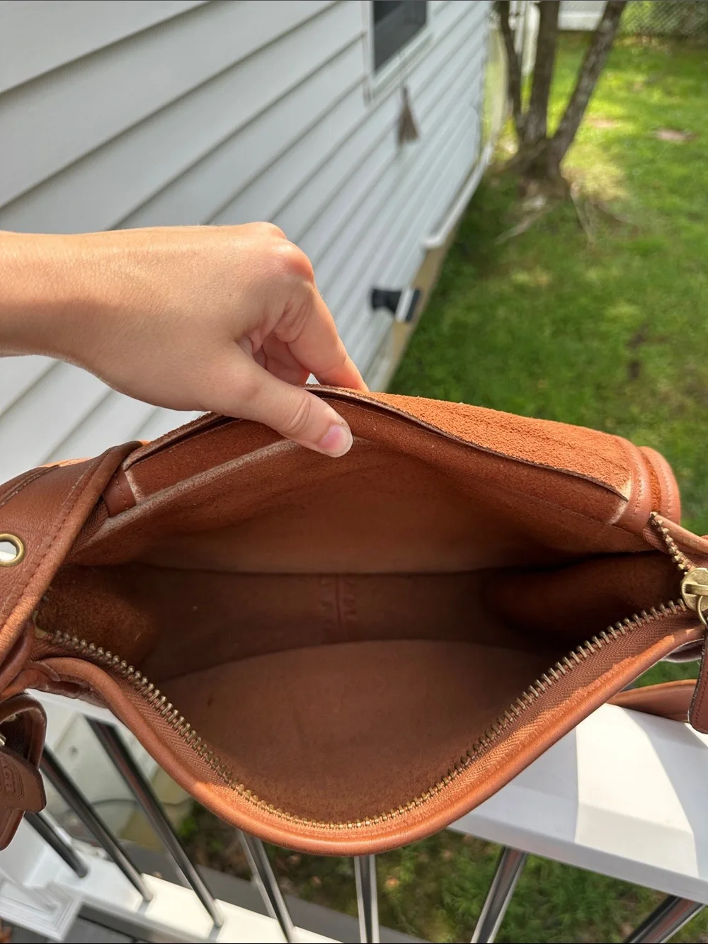 Vintage Coach Patricia's Legacy Black Leather Flap Crossbody Bag 9951